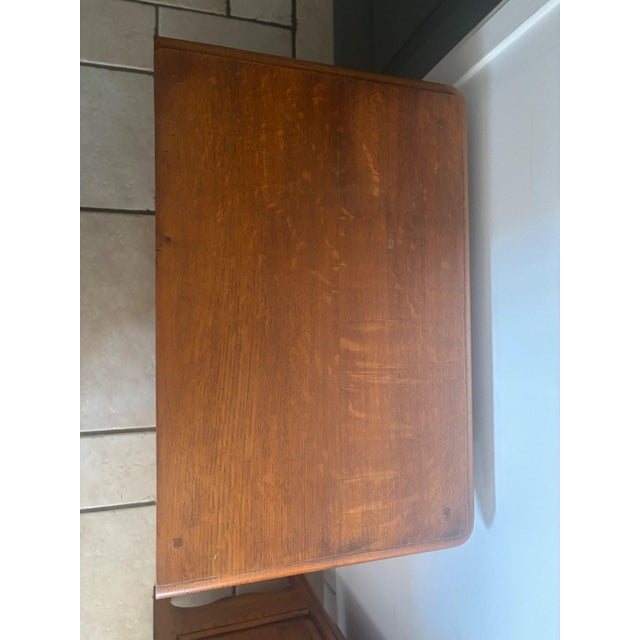 Louis XV Bedside Table in Oak Carved Moldings, 1890s For Sale - Image 11 of 12