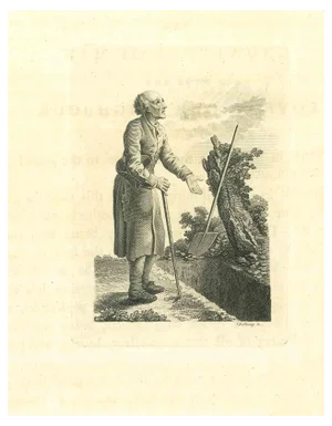 Thomas Holloway, The Physiognomy: The Prayer, Original Etching, 1810