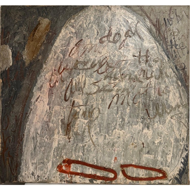 Jay Milder, Untitled Composition Abstract Expressionist Oil Painting Jay Milder, 1960 For Sale