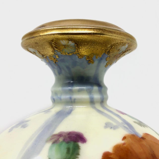 1920s Hand Painted Turn Teplitz Bohemia RStK Austrian Amphora Red Poppy ...