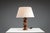Brutalist Mid-Century Brutalist Wooden Table Lamp, 1960s For Sale - Image 3 of 10