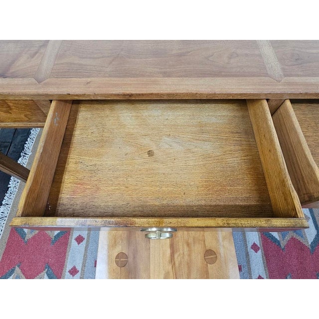Mid-Century Console Table / Desk by Edward Wormley for Dunbar For Sale - Image 9 of 18