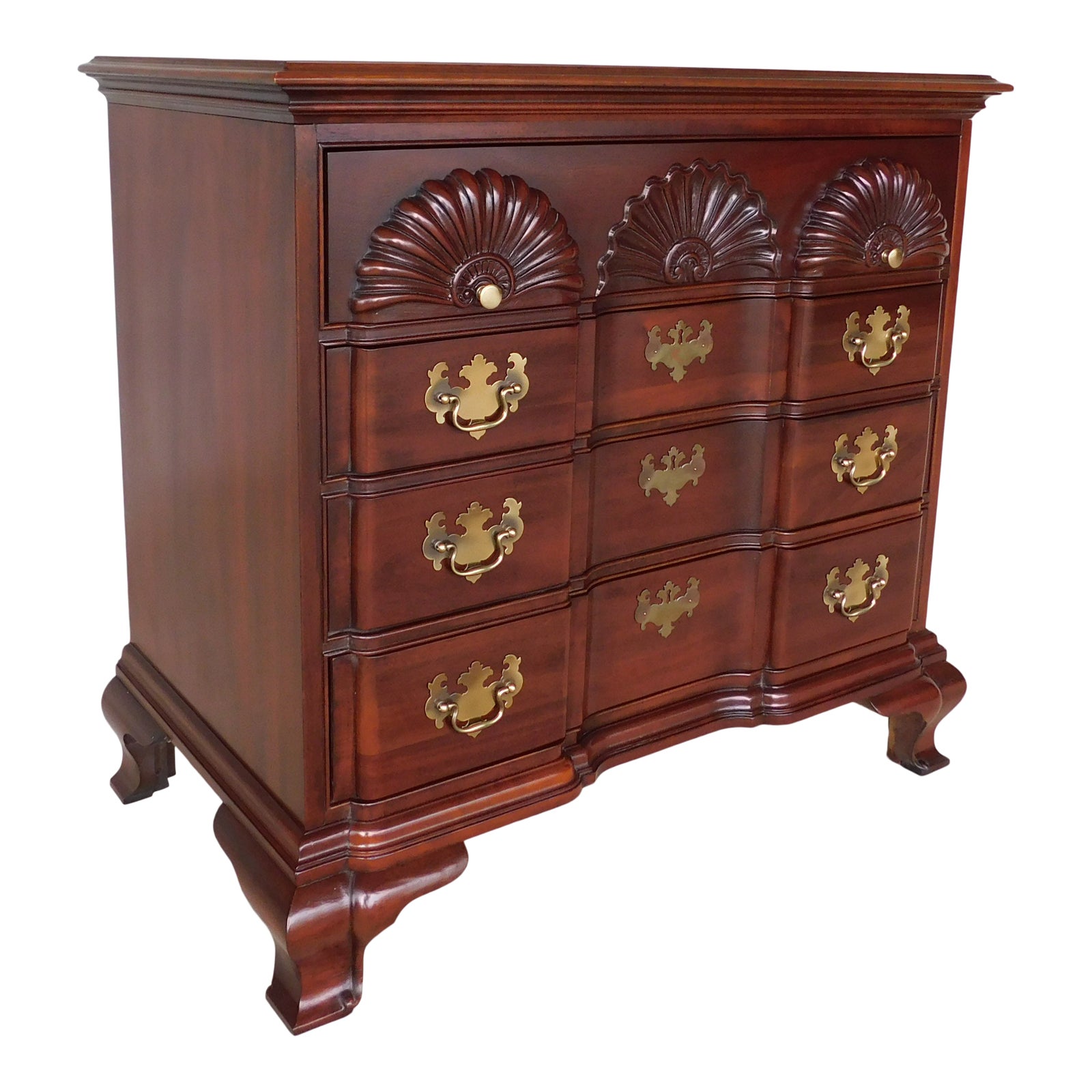 Hickory American Masterpiece Collection Mahogany Goddard Chest Chairish