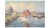 A large oil painting on canvas with motif of fishing boats near shore from around 1930s. Dimensions in cm: H: 95 W: 130...
