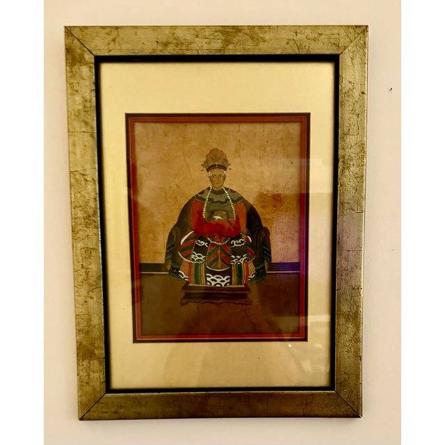 Chinese Ancestral Portrait Painting For Sale - Image 12 of 12