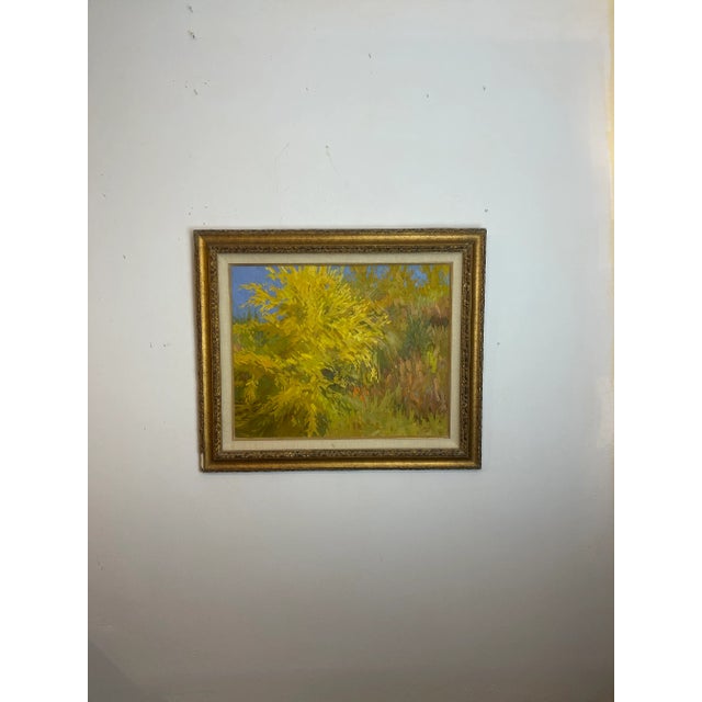 The Vintage 1970s original oil painting on framed canvas by Walt Gonske is a stunning example of the artist's signature...