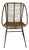 Vintage Wicker Rattan Chair, 1960s For Sale