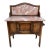 Antique English Washstand W/ Pink Marble For Sale