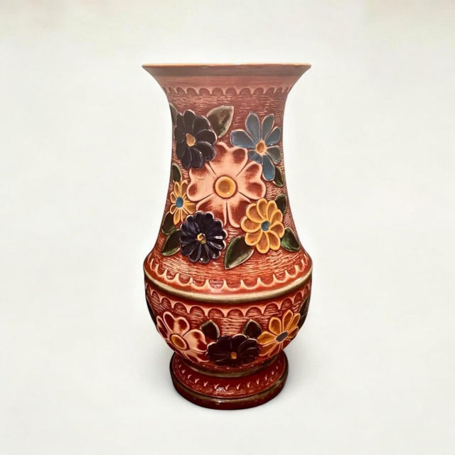 Ceramic Large Floor Vase from Bay Keramik, 1970s For Sale - Image 7 of 7