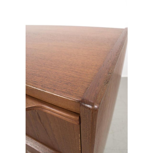 Danish Teak Chest of Drawers For Sale - Image 6 of 9