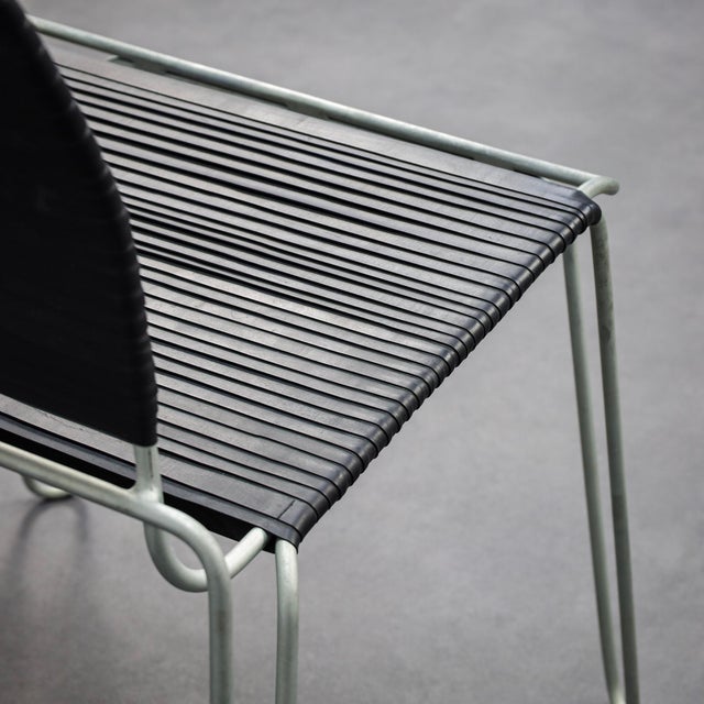 Metal Rubber Band Chairs by Tom Dixon, 1990s, Set of 2 For Sale - Image 7 of 9