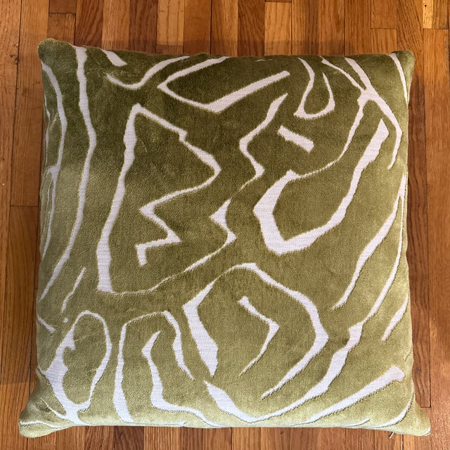 Handcrafted Decorative Pillow Case For Sale - Image 4 of 5