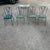 Early 20th Century Massive Salterini Wrought Iron Glass Patio Dining Set For Sale - Image 5 of 11