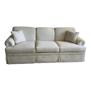 2000s Ethan Allen Preston Roll-Arm Sofa