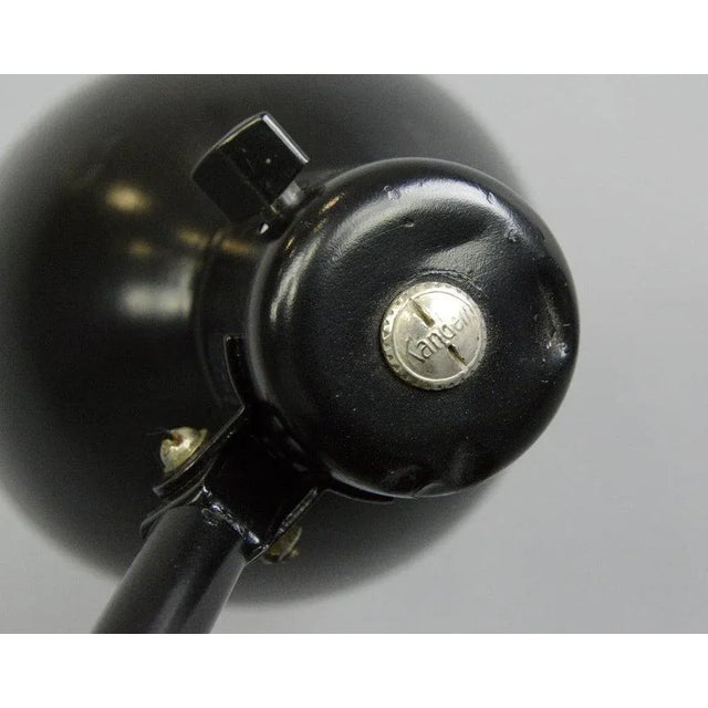 Kandem Model 967 By Hin Bredendieck Circa 1920s - Cast iron base - Adjustable curved steel arm - Steel shade - Original...