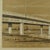 Gibb, Architectural Drawing of Smithtown Bridge, Australia, 1950s, Charcoal & Crayon For Sale - Image 3 of 9