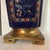 Vintage 29” Hexagonal Chinoiserie Ceramic Table Lamp With Pleated Drum Shade For Sale - Image 4 of 12