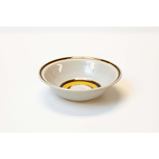 Yellow Mid 20th Century Electra Casual Ceram Rondo Gold Japanese Stoneware Mid-Century Modern Dinner Service Set- 75 Pieces For Sale - Image 8 of 11