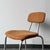 Mid-Century Aluminium Chair with Orange Fabric For Sale - Image 15 of 18