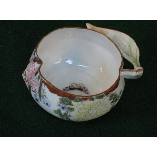 Late 19th Century Teacup Kyoto, Satsuma, Kutani Antique Hand Painted Japanese For Sale - Image 9 of 18