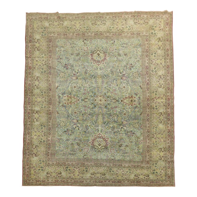Early 20th Century Persian Meshed Rug - 10'6" x 13'2" For Sale