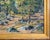 Mid 20th Century Mid-Century Impressionist Oil Painting of Forest Scene Landscape, Signed Illegibly For Sale - Image 5 of 15