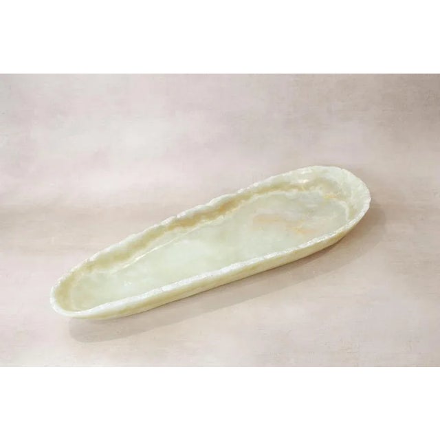 Premium Onyx Bowl with Raw Edge For Sale - Image 6 of 6
