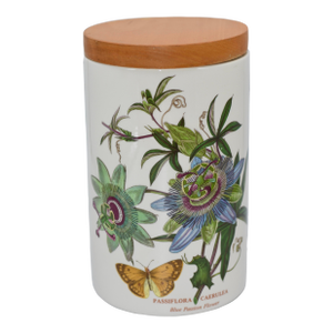 1972 Vintage Portmeirion Botanic Garden Blue Passion Storage Jar & Lid Canister Botanic Garden