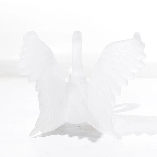 Mid 20th Century Mid Century Large Swan Figurine For Sale - Image 5 of 7