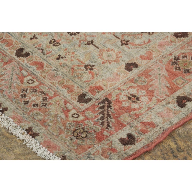 1920s Antique Persian Malayer Extra-Long Runner With Botanical Design - Rug & Kilim For Sale - Image 5 of 6