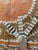 Orange Decorative Tashkent Suzani Tablecloth For Sale - Image 8 of 9