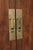 Henredon Campaign Style Oak Bedroom Armoire For Sale - Image 12 of 17