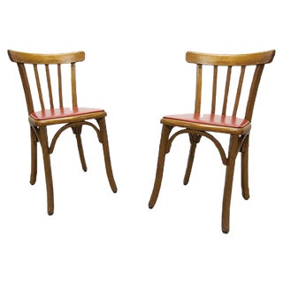 Set of Bistro Chairs from Luterma, 1930s For Sale