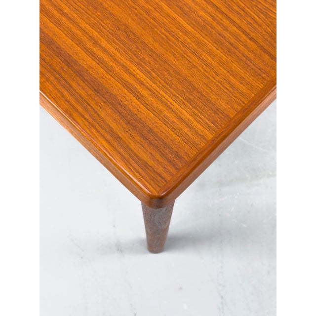 Teak Dining Table by Henning Kjaernulf for Vejle Møbelfabrik, 1960s For Sale - Image 12 of 18