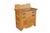 Victorian Antique American Victorian Oak Washstand Commode Chest Cabinet Backsplash For Sale - Image 3 of 18