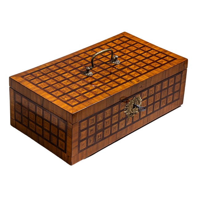 Antique Decorative Box, 1800s For Sale