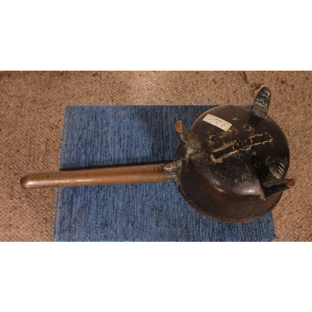 18th Century Cast Bronze Tripod Apothecary Skillet For Sale - Image 4 of 9