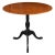 Swedish Early 20th Century Birch Tilt Top Table For Sale - Image 13 of 13