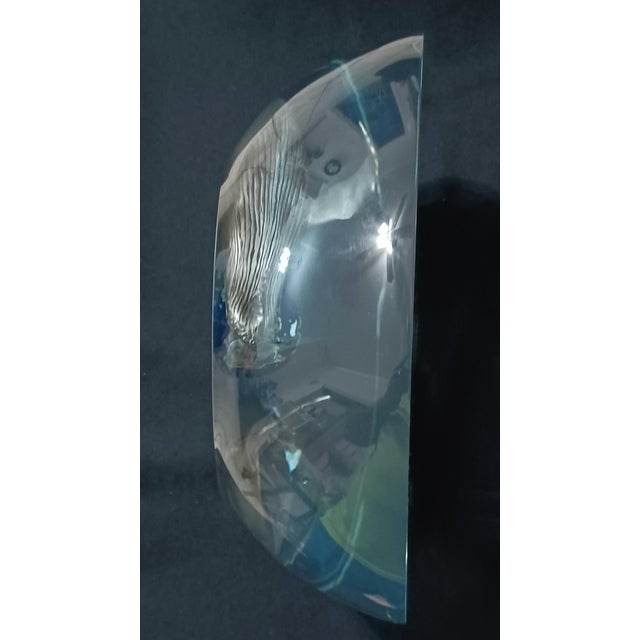 Metal Robert Wyland "Humpback Whale Planet" Lucite Sculpture - Limited Edition For Sale - Image 7 of 12