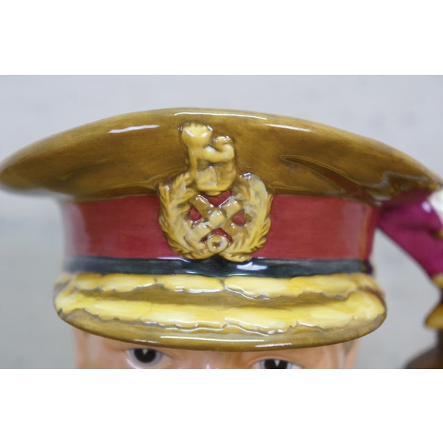 Royal Doulton English Traditional General Haig Military Leader Toby Character Jug For Sale - Image 11 of 12