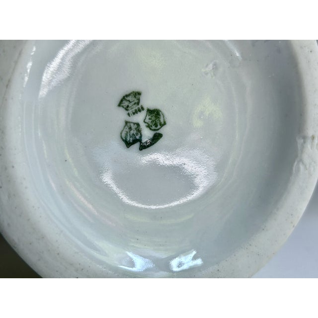 Circa 1900 Leonard Austria Roses Fluted Porcelain Vase For Sale - Image 15 of 17