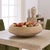 Crafted From Textured Earthenware, This Low-profile Bowl Features A Soft Putty Color, Creating A Versatile And Understated...
