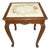 Chippendale Style Side Table with Hand-Painted Tiles For Sale
