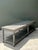 Gray Monumental Vintage Rustic Wooden Farm Table For Sale - Image 8 of 12