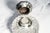 Magnificent Large Paperweight Style Cut Crystal Antique Victorian Sterling Silver Desk Inkwell Home Decor For Sale In New York - Image 6 of 18