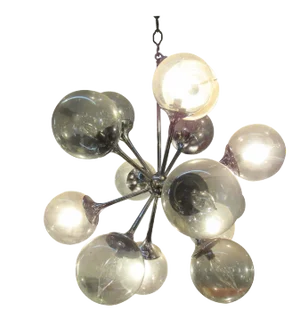Unique Sputnik-Style Chandelier