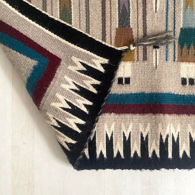 Vintage Navajo Rug, 1970s For Sale - Image 4 of 10