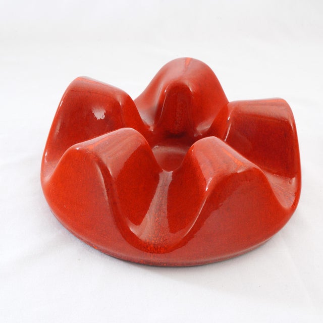 MCM West German Bay Keramik Ceramic Pitcher and Stand Set 1960's For Sale - Image 11 of 13