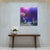 Textile "Playa Maya" by Javiera Da Fonseca Ilić, Mexico Tropical Beach, Palm Trees Caribbean Coastline, Colorful Jungle Landscape, Original Oil Painting For Sale - Image 7 of 10