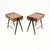 Swedish Teak Bedside Tables, 1960s, Set of 2 For Sale - Image 4 of 11